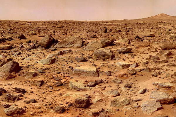 الصخور على كوكب المريخ