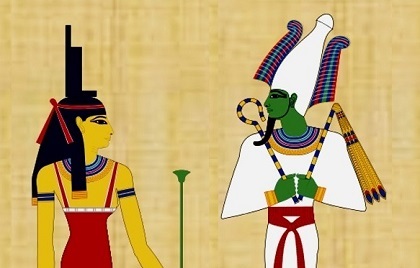 أوزير و أيزيس = عُزير و عُزّى