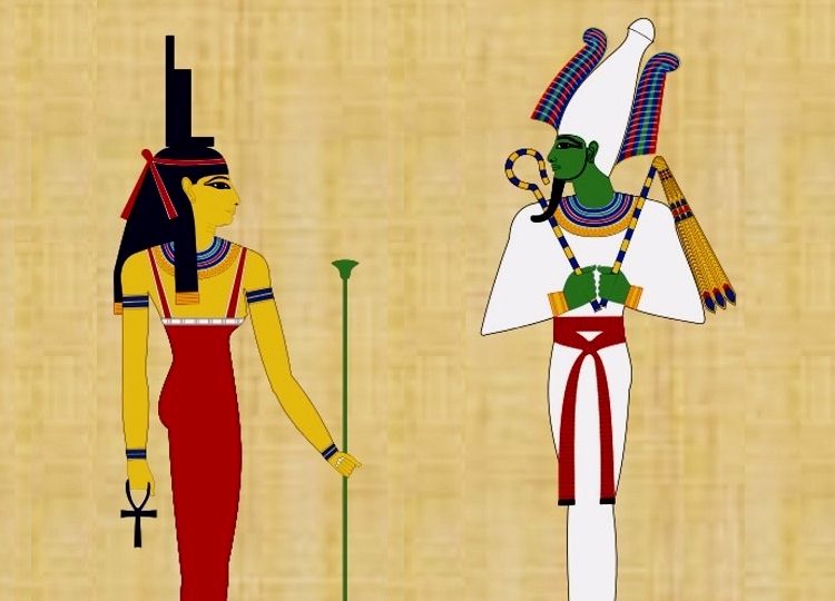  	أوزيريس و أيزيس = عُزير و عُزّى